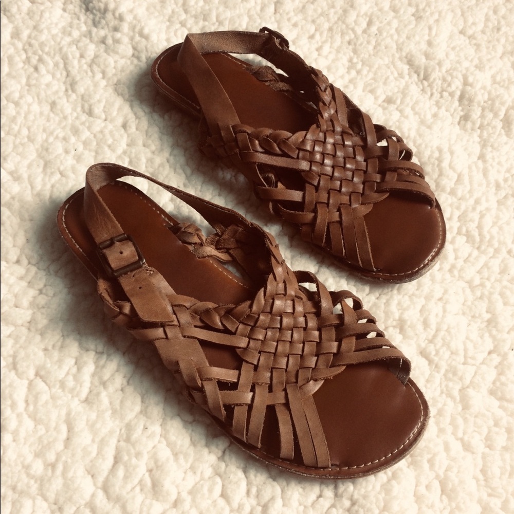 🌿VTG huarache style Eddie Bauer Sandals